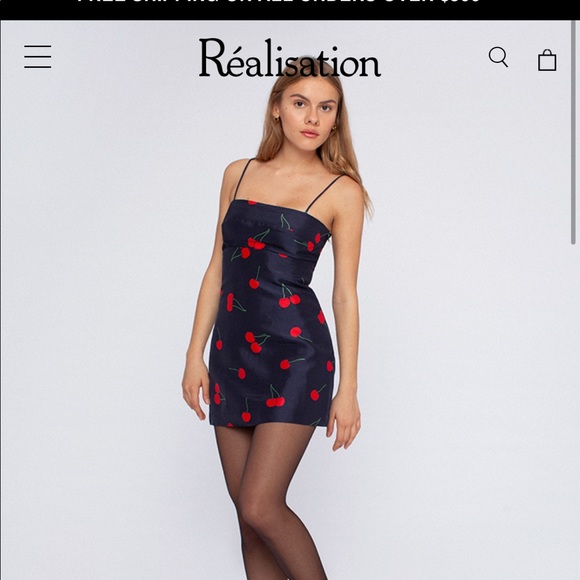 ‼️SOLD‼️Cherry dress 🍒 🍒 100% new, never worn out. Size is too small😭 - Picture 3 of 7